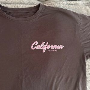 Shein graphic tee California
